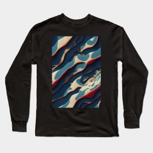 Abstract pattern design #38 Long Sleeve T-Shirt